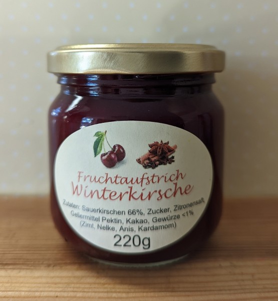 Fruchtaufstrich Winterkirsche