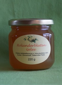 Holunderblütengelee