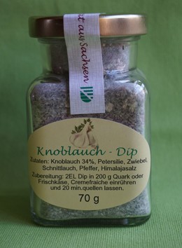 Knoblauch - Dip (Trockenprodukt)