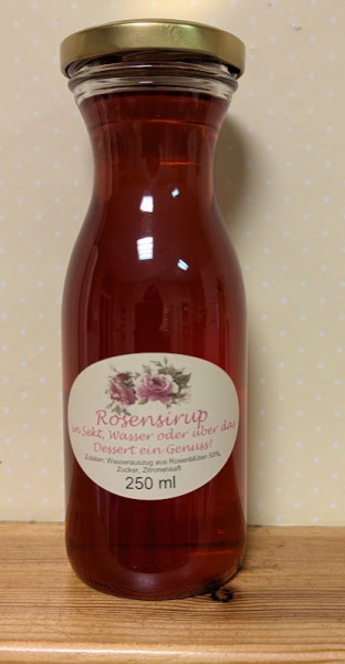 Rosenblütensirup