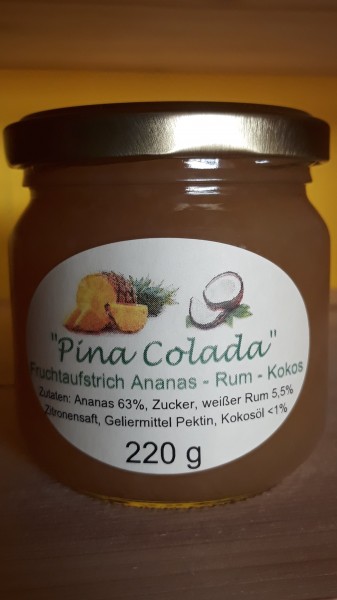 Fruchtaufstrich Pina Colada