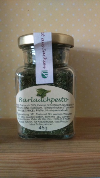 Bärlauchpesto (Trockenpesto)