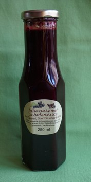 Johannisbeer-Schoko-Sauce