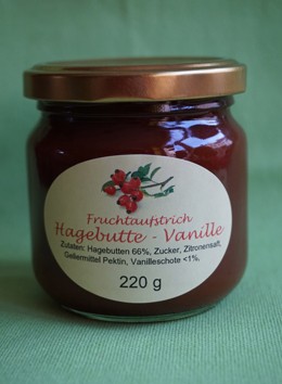 Fruchtaufstrich Hagebutte