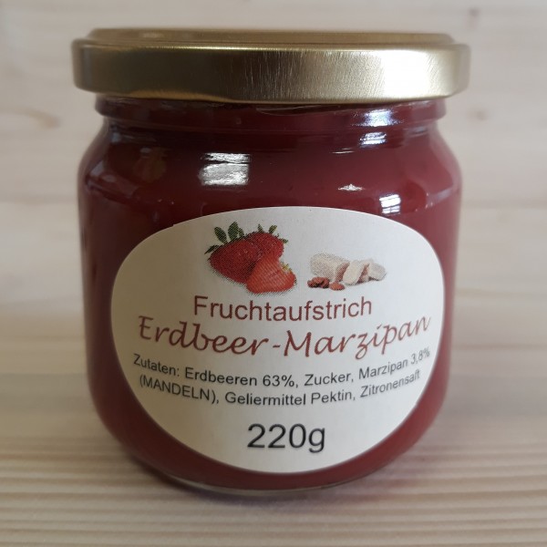 Fruchtaufstrich Erdbeer - Marzipan