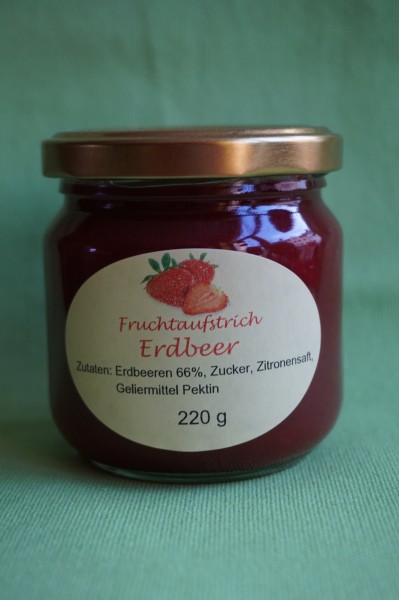 Fruchtaufstrich Erdbeer